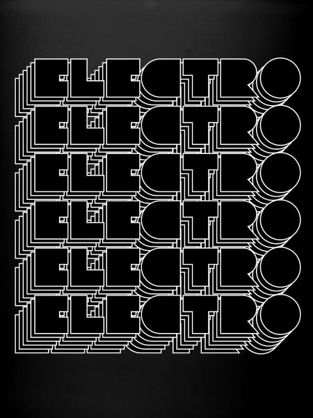 Logo typographique Electro