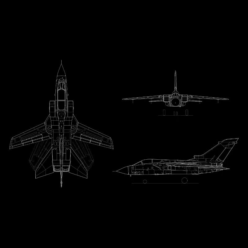 tornado jet fighter white