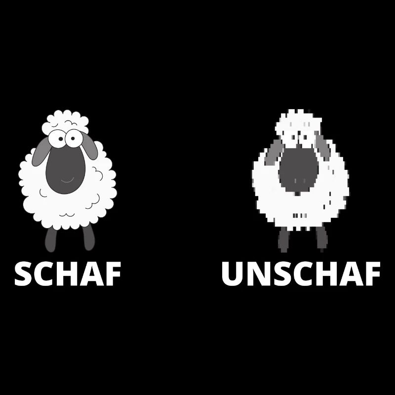 Schäfchen Schaf Unschaf Schafbock Schaffell