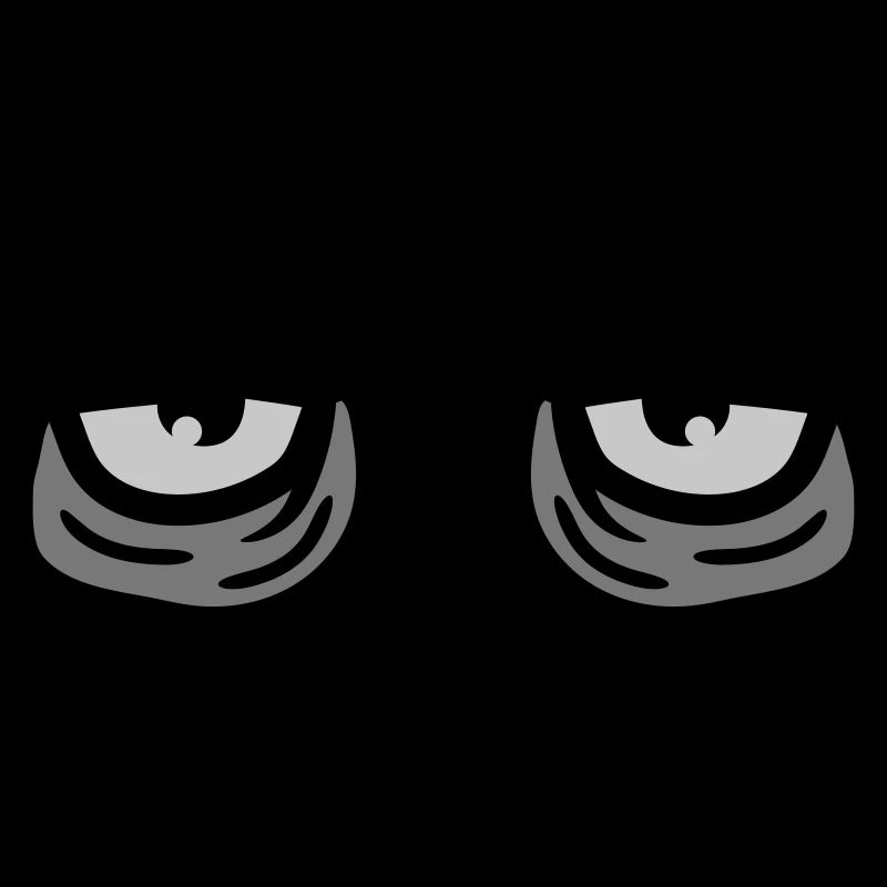 Drôle de visage fatigué