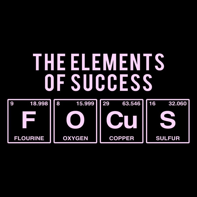 Drôle de dicton: FOCUS - Les éléments du succès