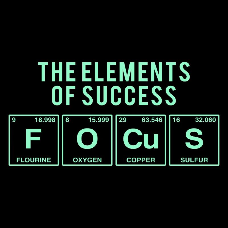 Drôle de dicton: FOCUS - Les éléments du succès
