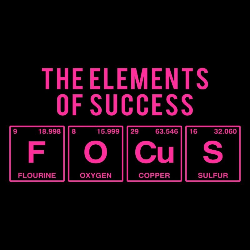Drôle de dicton: FOCUS - Les éléments du succès