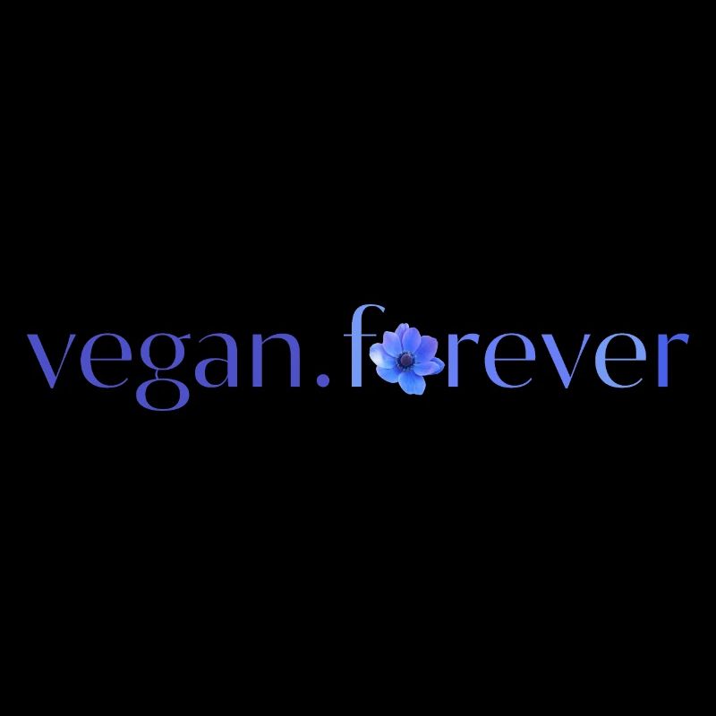 Vegane ewige blaue Blume
