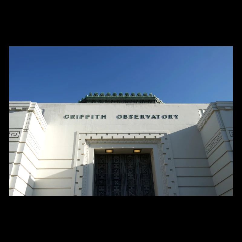 Observatoire Griffith, entrée