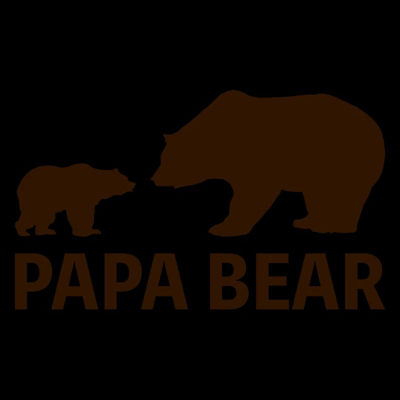 Papa Bear Father Gift Humor