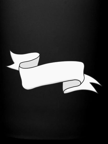 Text Deko geschwungenes Banner