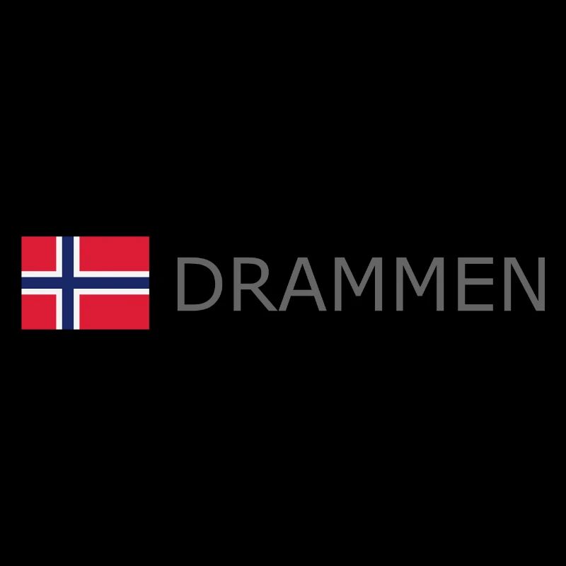 Norway Flag - Drammen - Norge - Norwegen