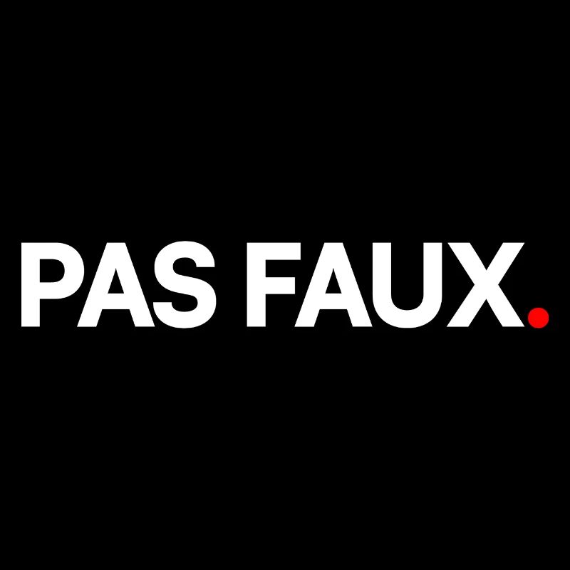 PAS FAUX | Expression humour minimaliste