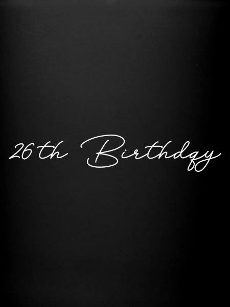 26e anniversaire