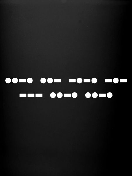 Dégage en code Morse