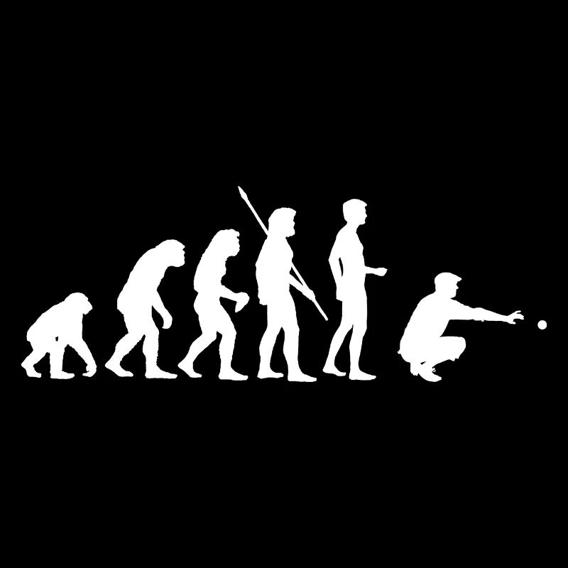 Boule Petanque: Evolution Boulespieler - Geschenk