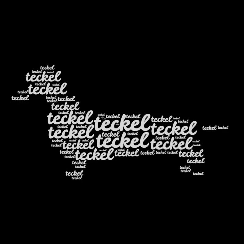 Teckel Dachshund Silhouette