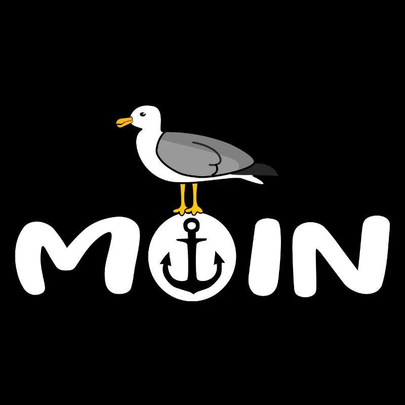 Moin mit Möwe