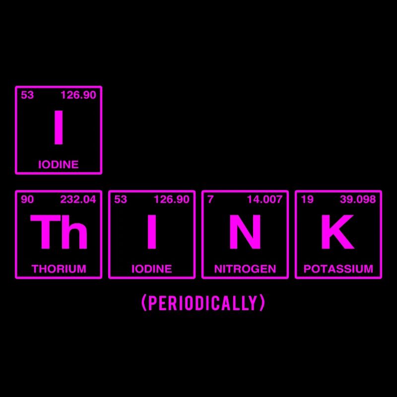 I THINK - mit Elementen des Periodensystems