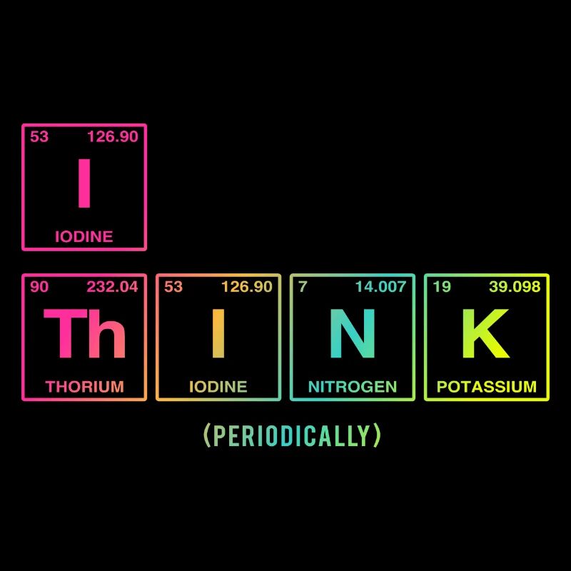 I THINK (periodically) - Funny saying