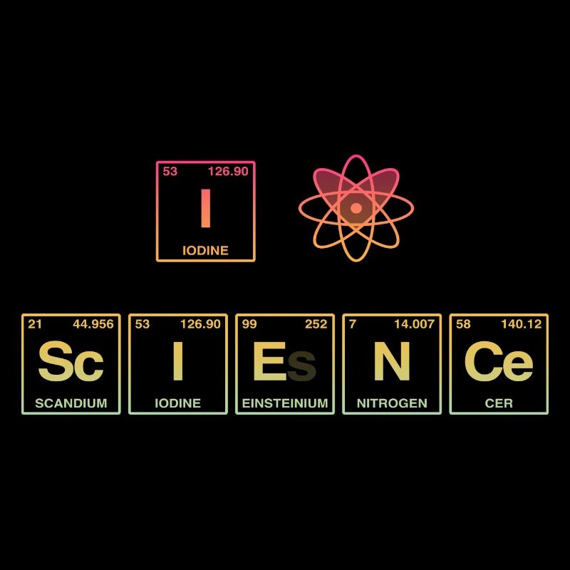 I LOVE SCIENCE - Elemente Perdiodensystem