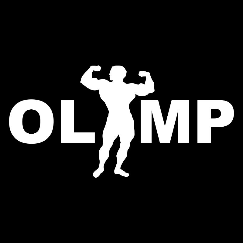 Mount Olympus Mountain of Gods and Powers. Bodybuilder