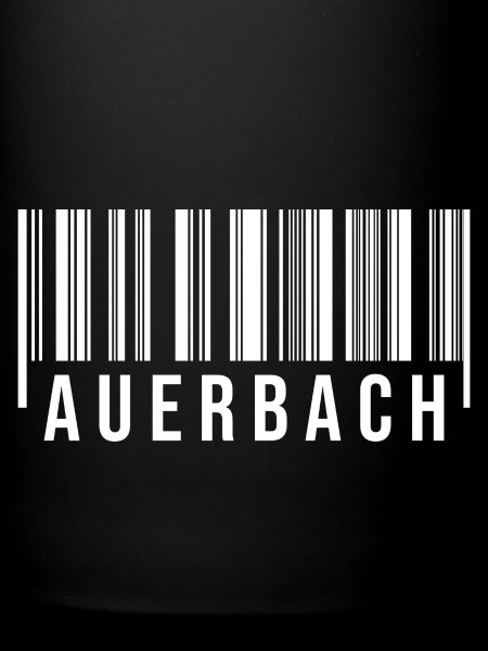 Erzgebirge Strichcode Auerbach