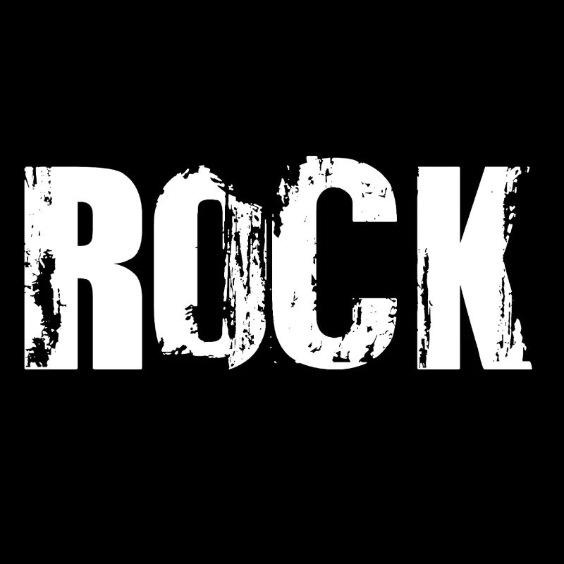 Auffälliges Rock-Logo