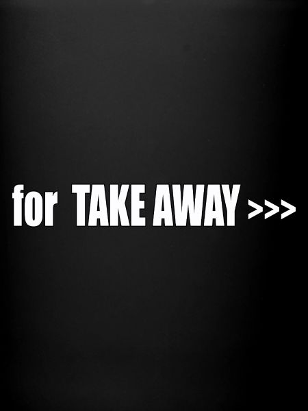 FOR TAKE AWAY