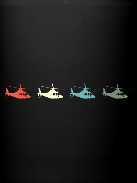 Pilote d’hélicoptère d’époque