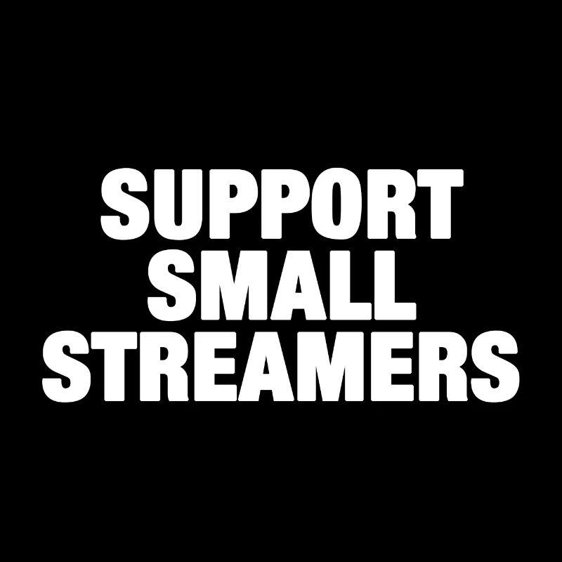 Support Small Streamers (white)