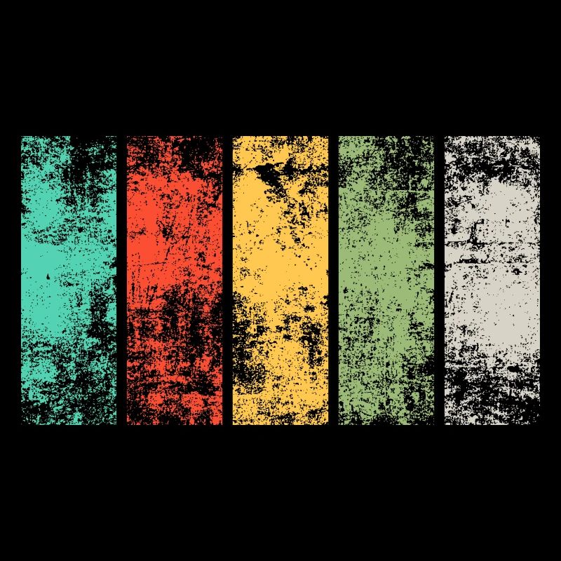 Retro Rayures Large Vintage