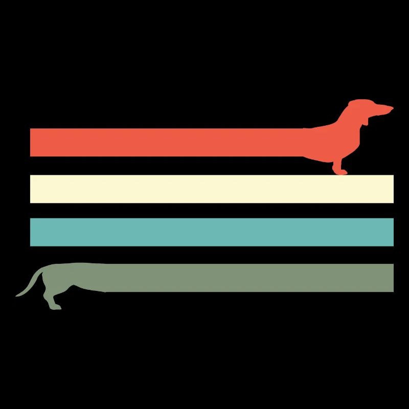 Dachshund Dachshund Gifts Retro