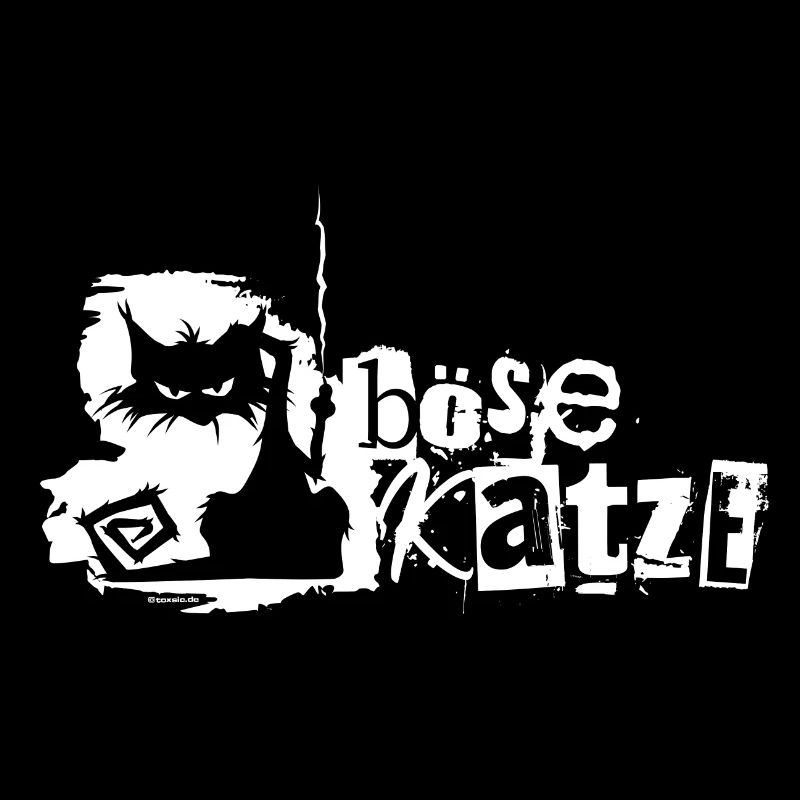 Böse Katze