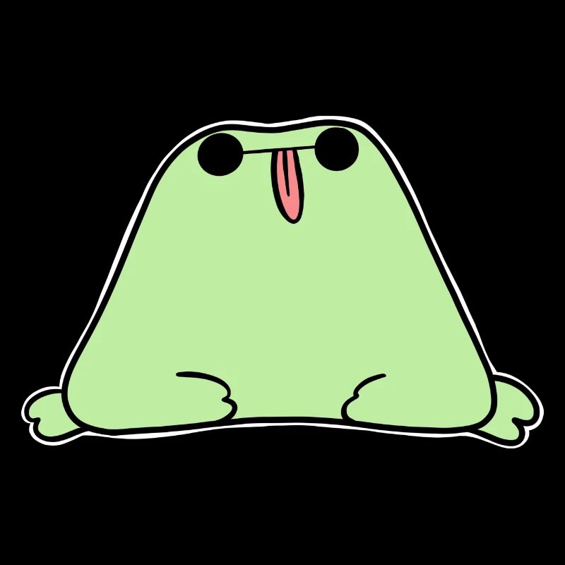 Grenouille effrontée