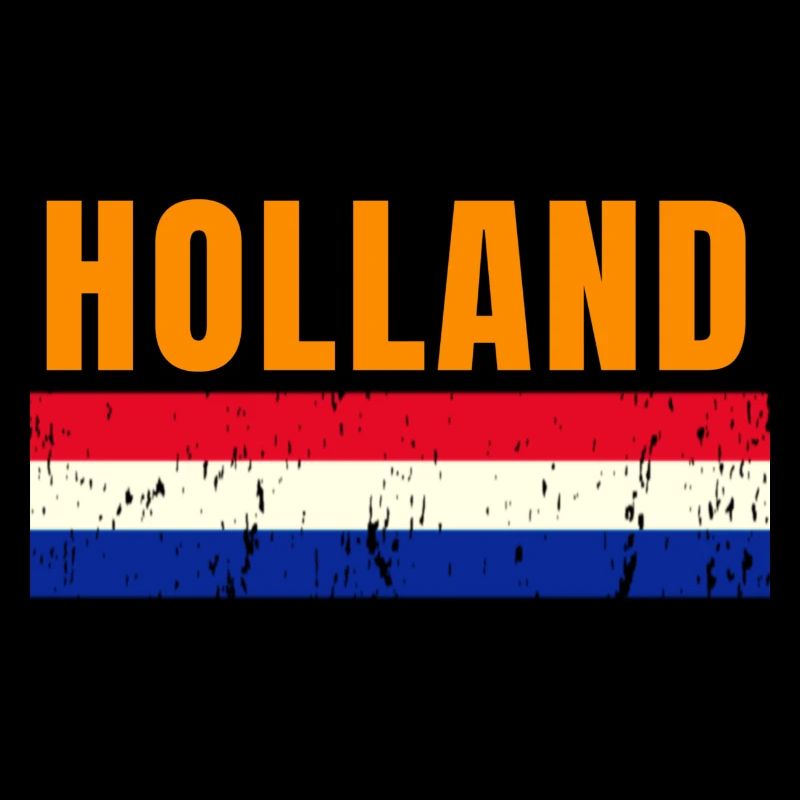 Holland Flag Anglais