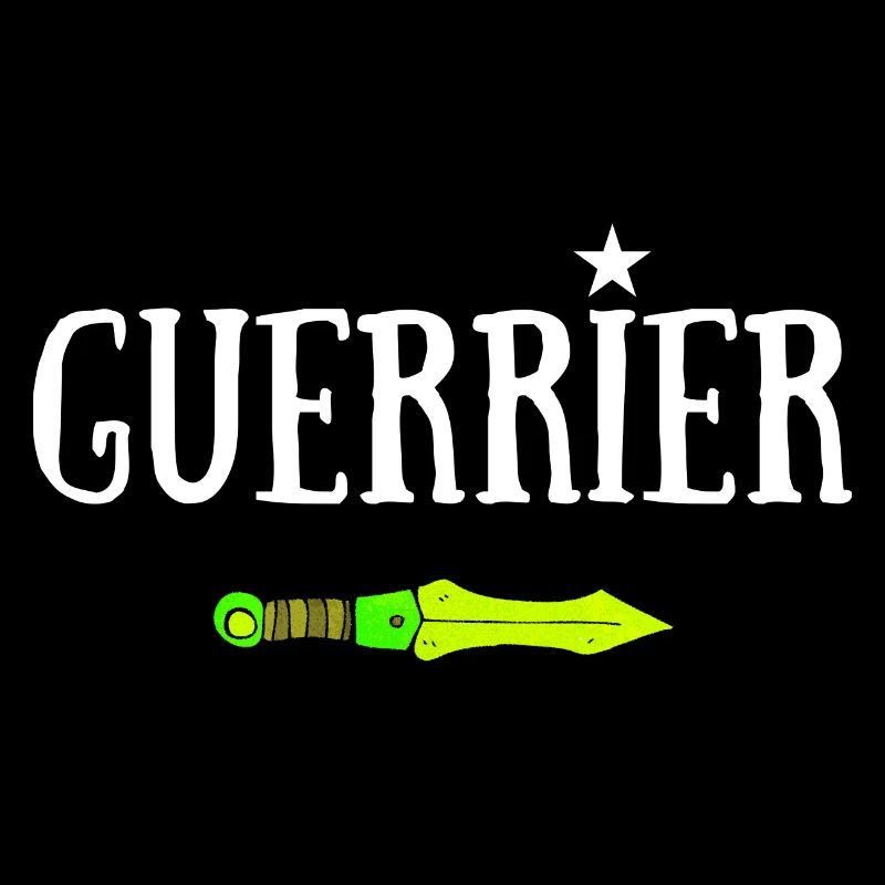 GUERRIER JDR ÉPÉE MAGIQUE