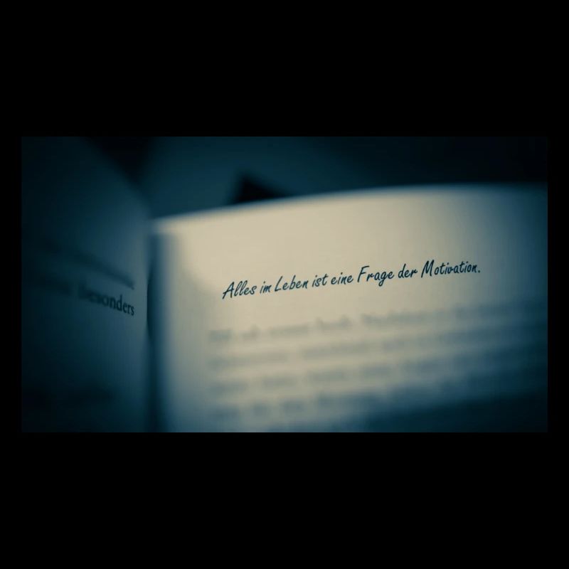 eine Frage der Motivation