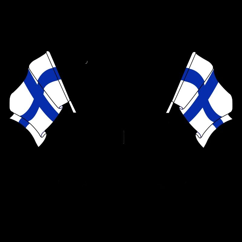 Tracteur deux drapeaux Finlande