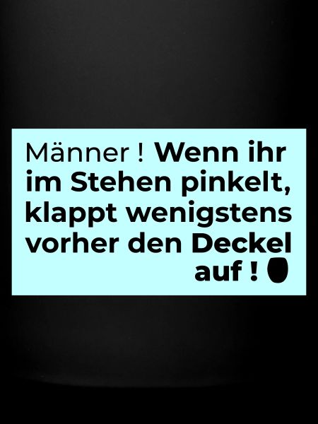 Deckel auf