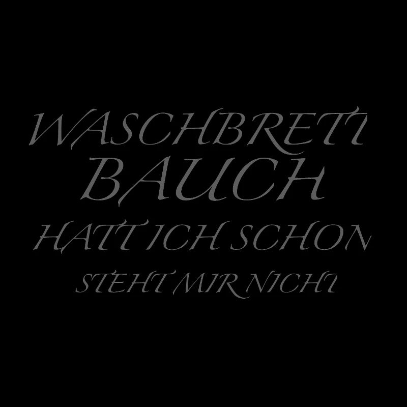 Waschbrettbauch