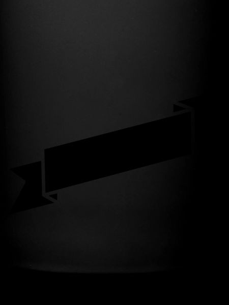 Bannière ruban noir
