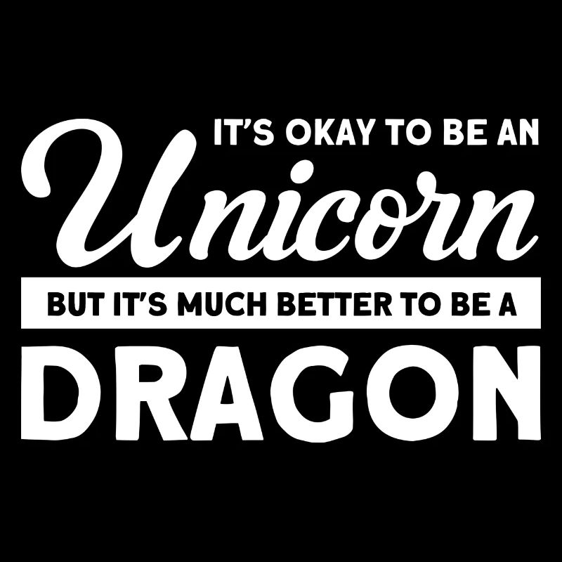 Drachen Drache Einhorn Einhorn Liebhaber