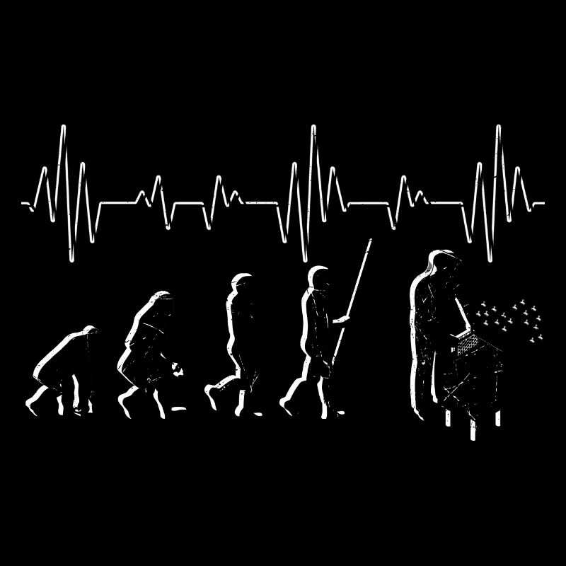 Evolution Imker Shirt - Geschenk Bienenzüchter Ges