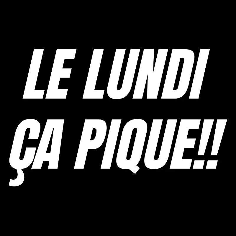 Le lundi ça pique