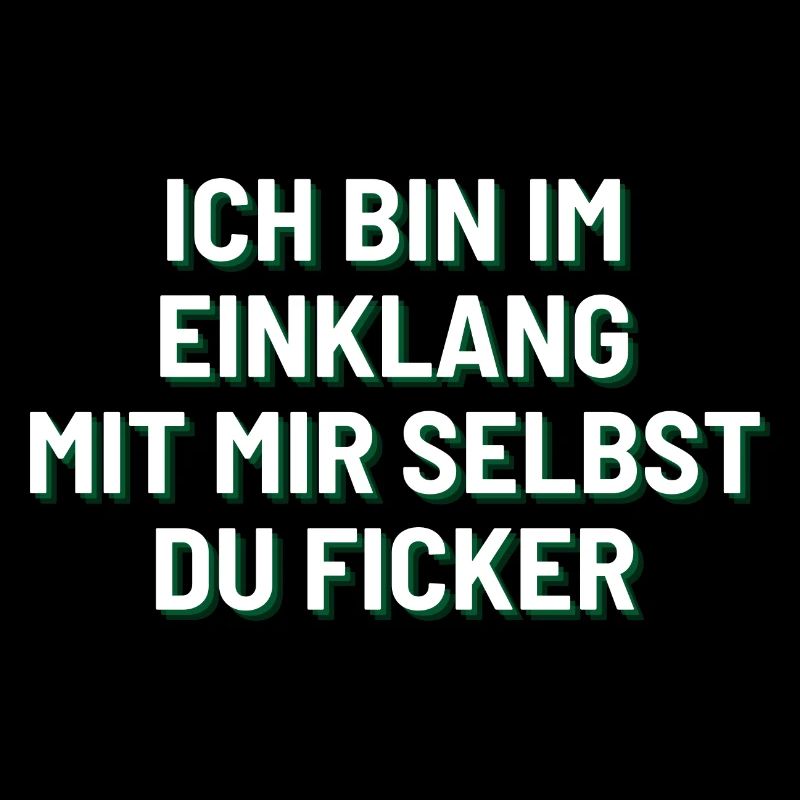 Ich bin im Einklang mit mir selbst.