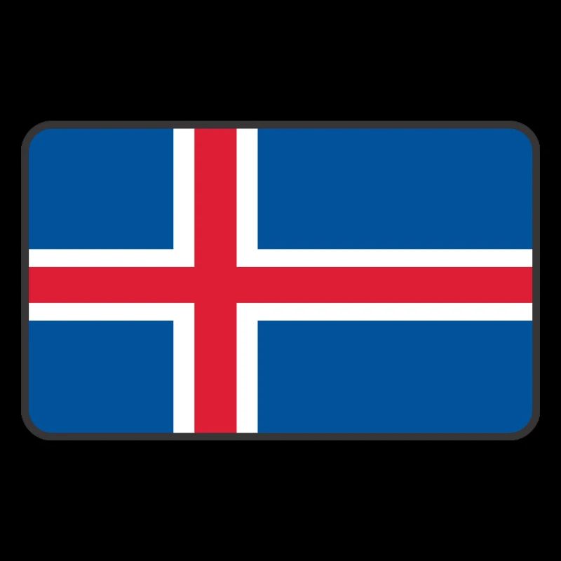 Vignette drapeau islande
