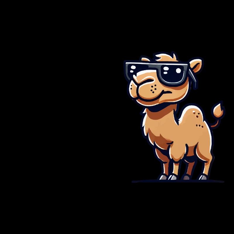 Camel Comic Sunglasses Cool