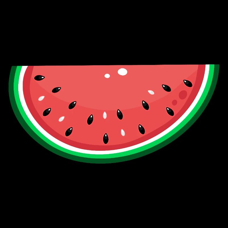 Tranche de design de pastèque