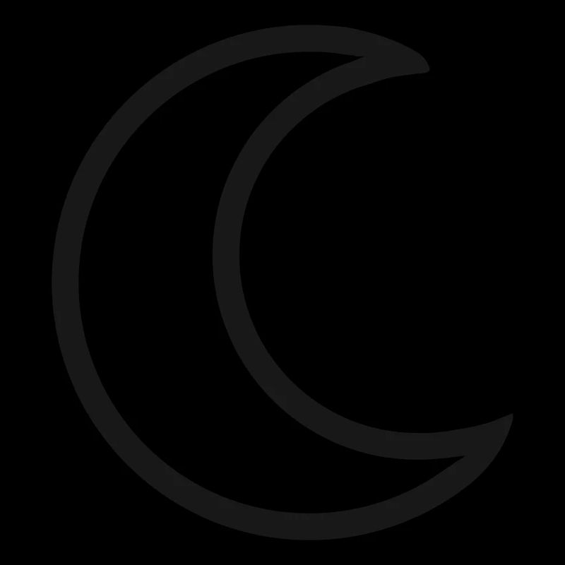 Half Moon Moon Sky