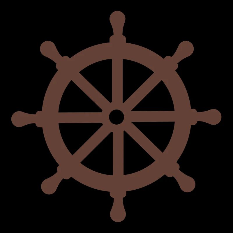 Roue de gouvernail - Bateau