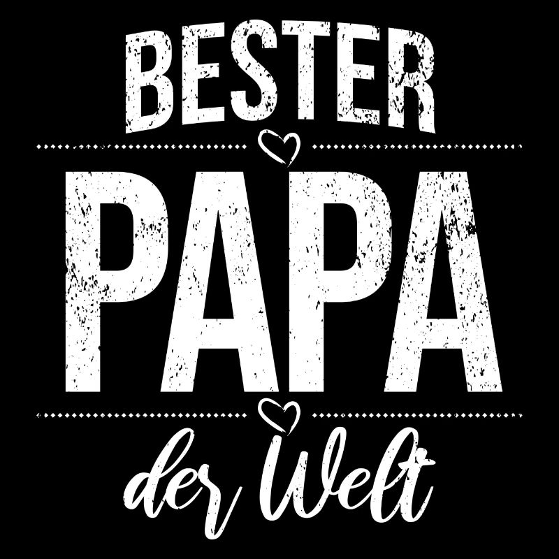 Bester Papa der Welt - Vintage weiß