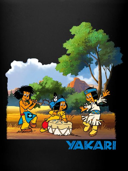 Yakari Freunde mit Trommel