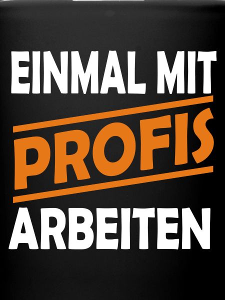 EINMAL MIT PROFIS ARBEITEN